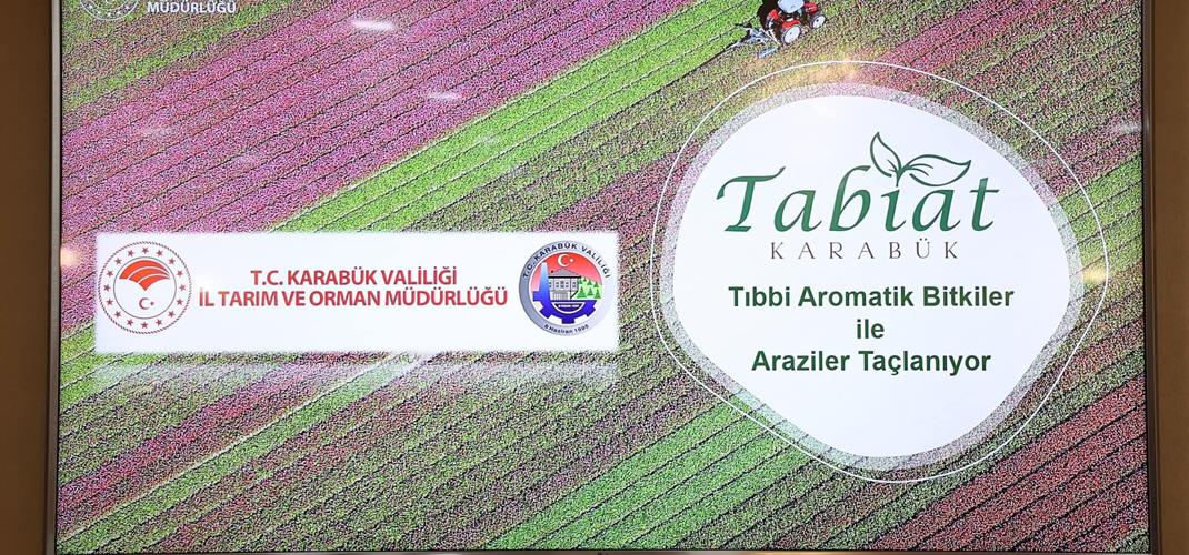  Tıbbi ve Aromatik Bitkiler İle Araziler Taçlanıyor "TABİAT KARABÜK" Projesi Değerlendirme Toplantısı Gerçekleştirildi.