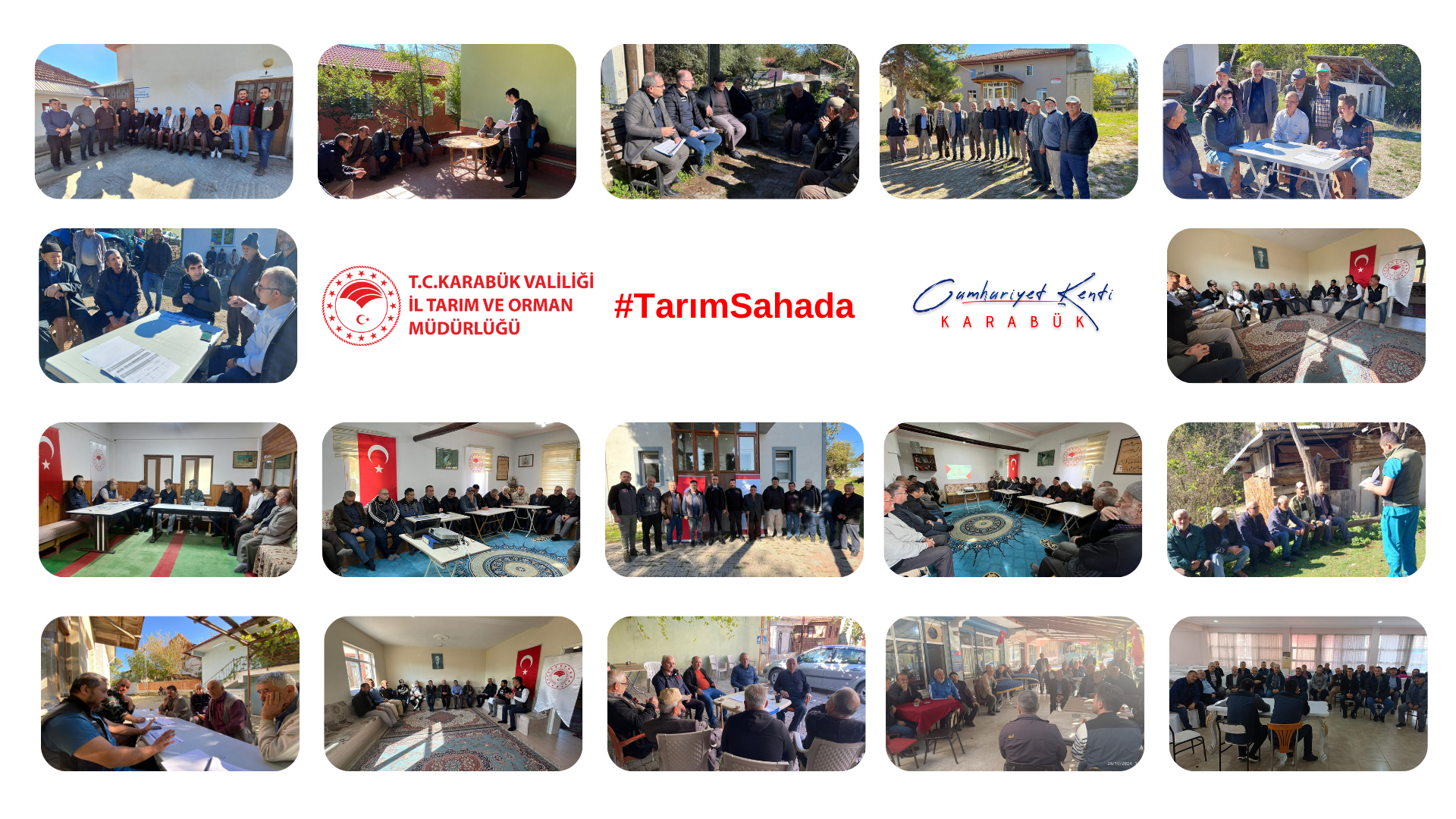 Karabük’ te #TarımSahada