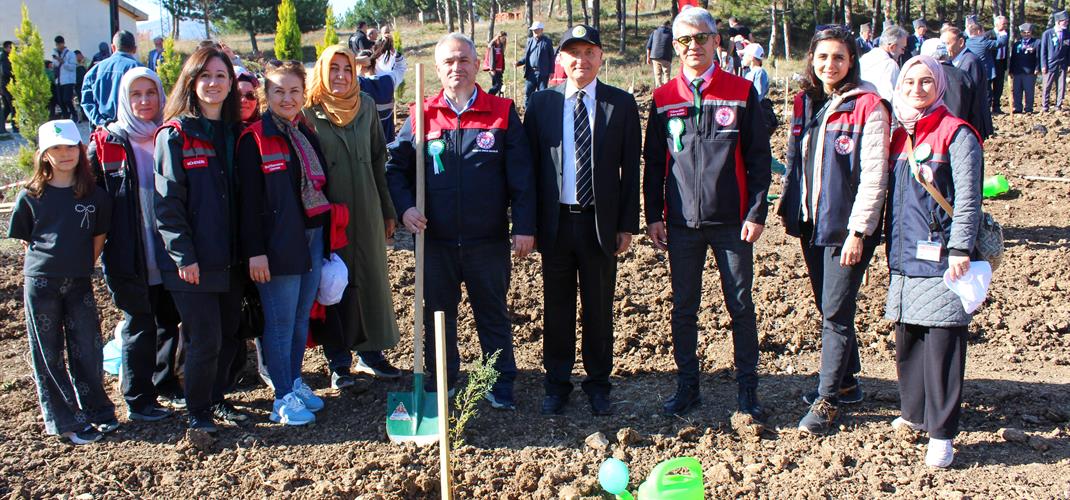 11 Kasım Millî Ağaçlandırma Günü’nde #YeşilVatanSeferberliği'ne Katıldık!