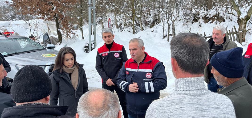 İLİMİZDE HASAR TESPİT ÇALIŞMALARI DEVAM EDİYOR